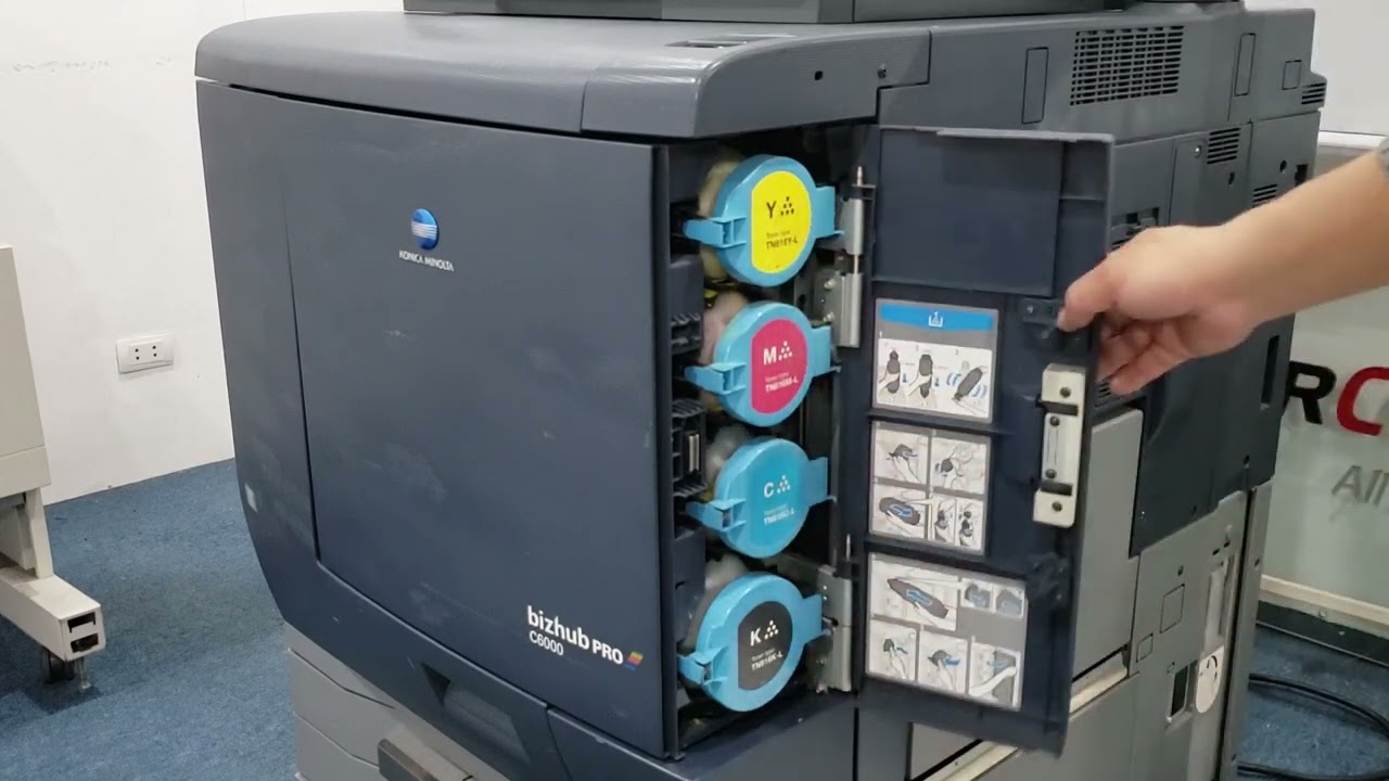VIDEO HƯỚNG DẪN THÁO TOÀN BỘ KHỐI CỤM, MÔ ĐUN CỦA MODEL C6000,7000 HÃNG KONICA