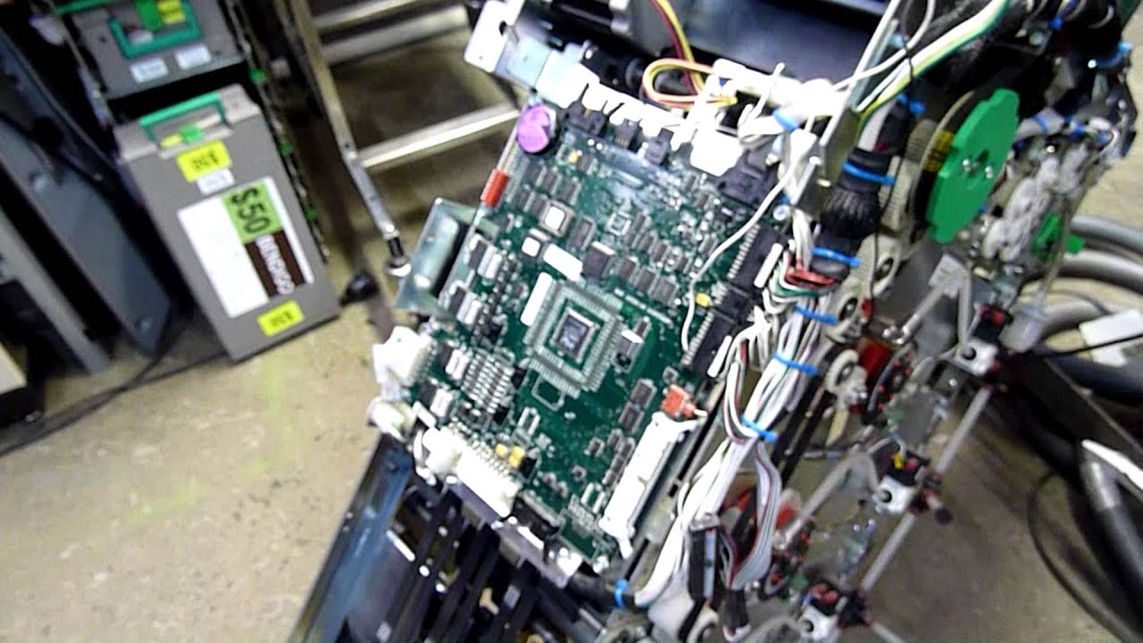 NCR ATM Cash Dispenser Mech Autopsy
