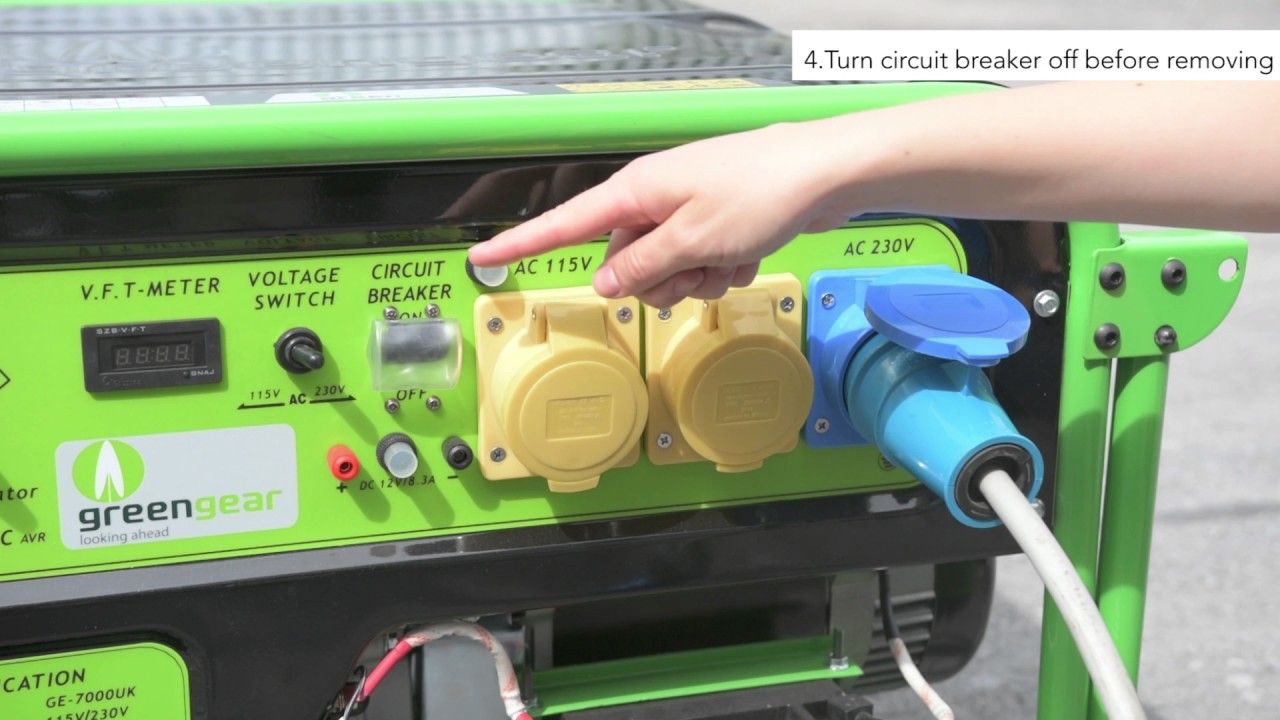 Greengear LPG Power Generators - GE-7000 Powered | Calor Ireland