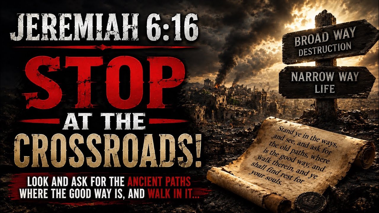 Jeremiah 6:16 “Walking God’s Ancient Path in a Modern World”