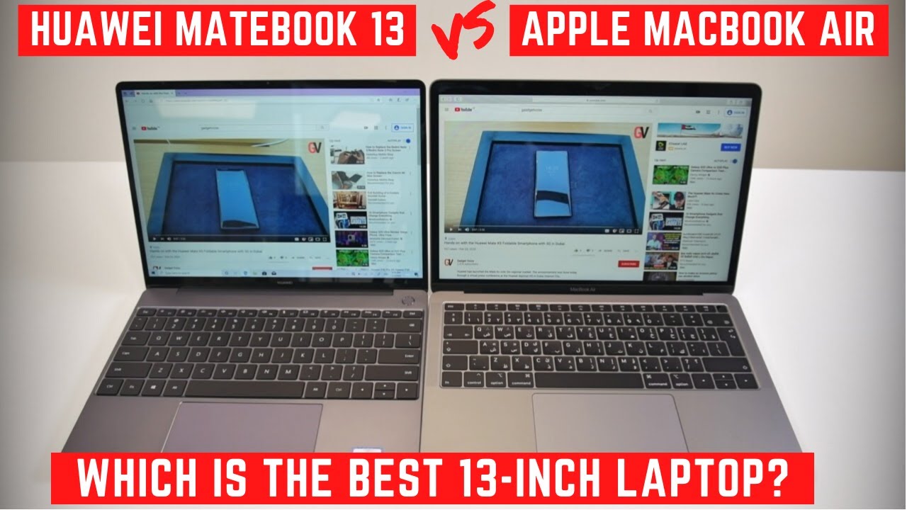 Huawei MateBook 13 Vs MacBook Air - Which one is better 13-inch laptop?