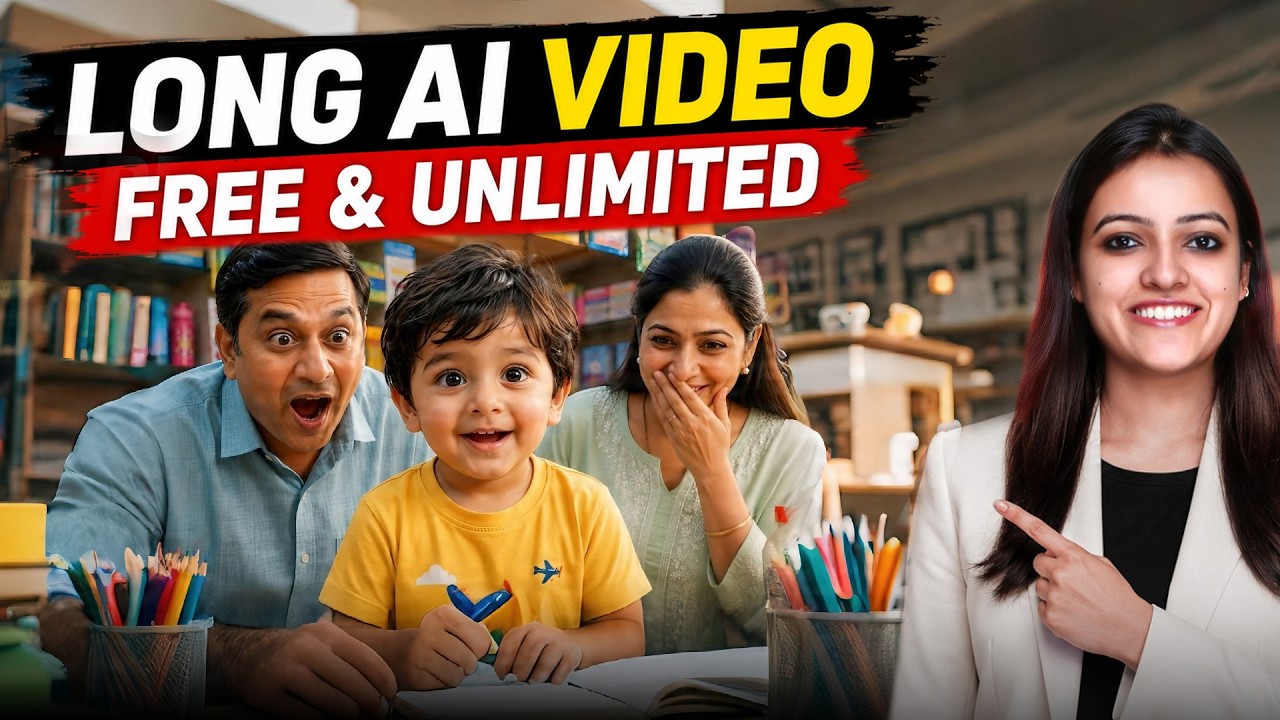 Make AI Videos FREE🔥 Long (15 Mins) + Realistic + Dialogues✨AI Video kaise banaye🔥AI Video Generator