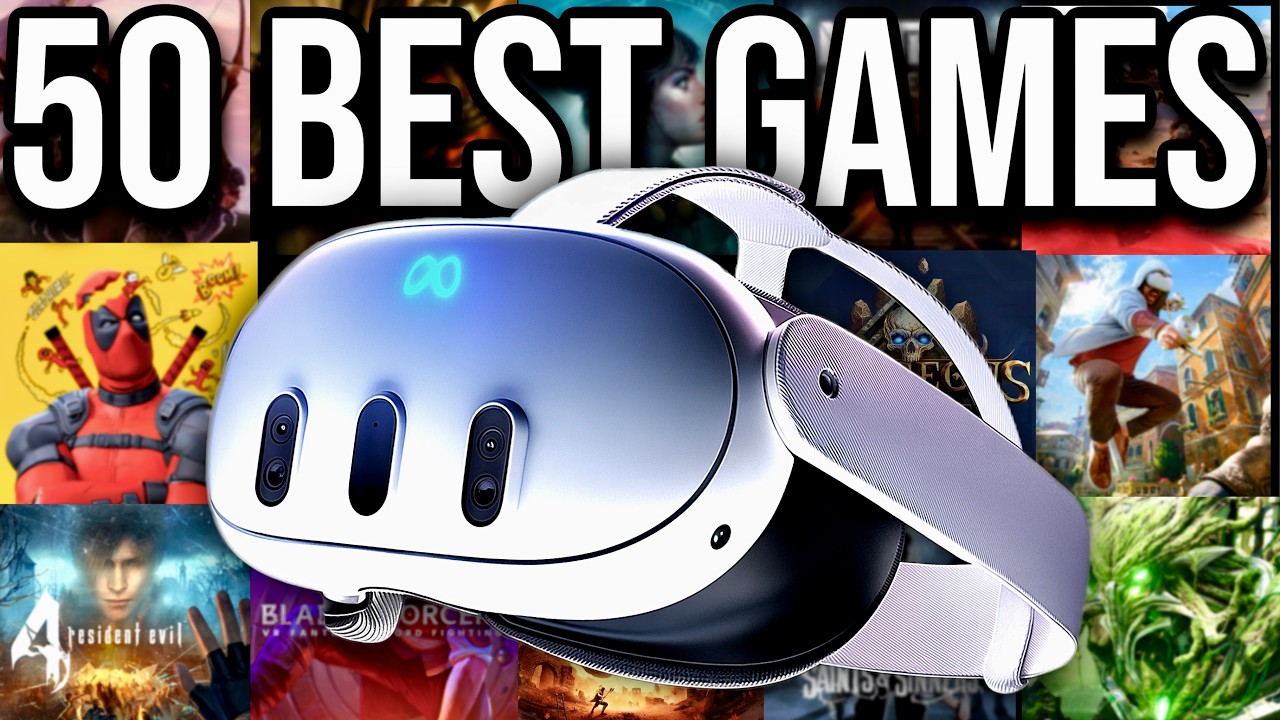THE BEST META QUEST GAMES EVER! Top 50 Essential Quest 3 Games