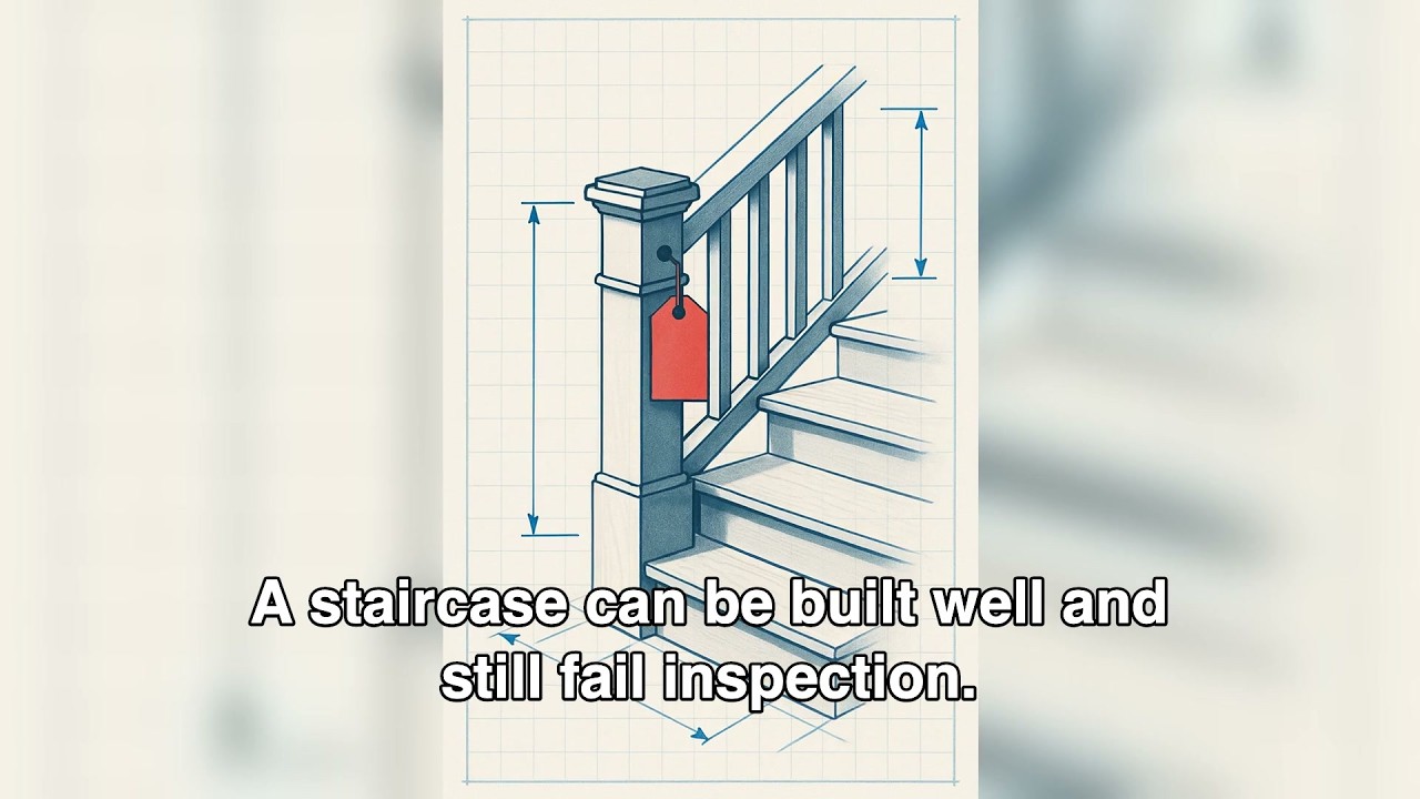 The detail that costs you &mdash; #01: Why your stairs might fail final inspection