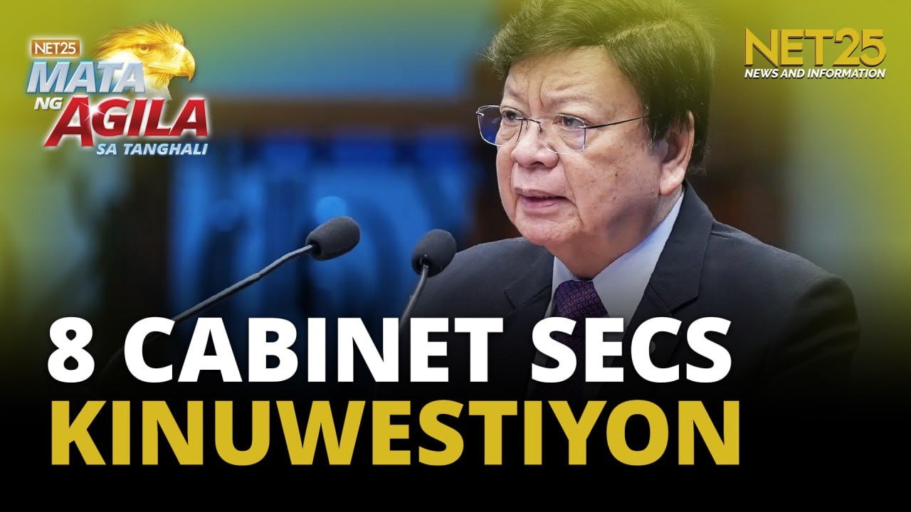 Acting status ng walong Cabinet secretary, kinuwestiyon