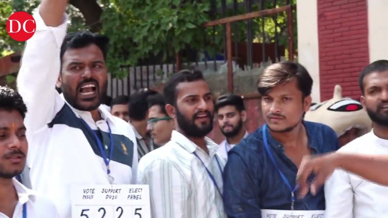 ABVP, NSUI activists clash at KMC College on final day of DUSU campaigning