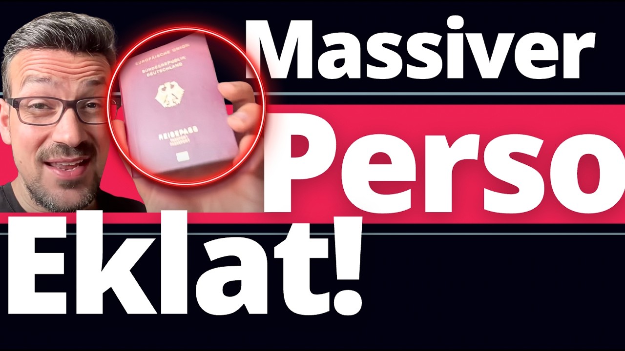 🔥 Der gro&szlig;e Ausweis-SKANDAL: B&uuml;rger zahlen, Staat profitiert!