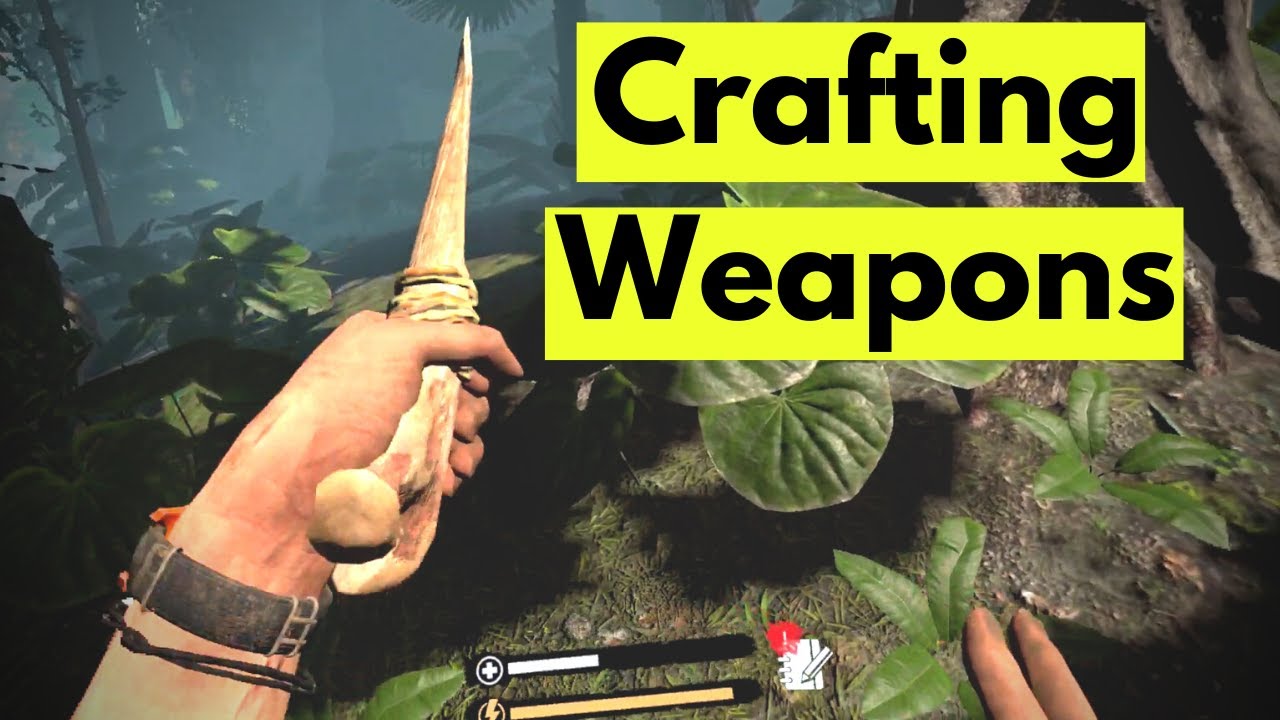 How to Craft all the Weapons in Green Hell VR on the Quest 2
