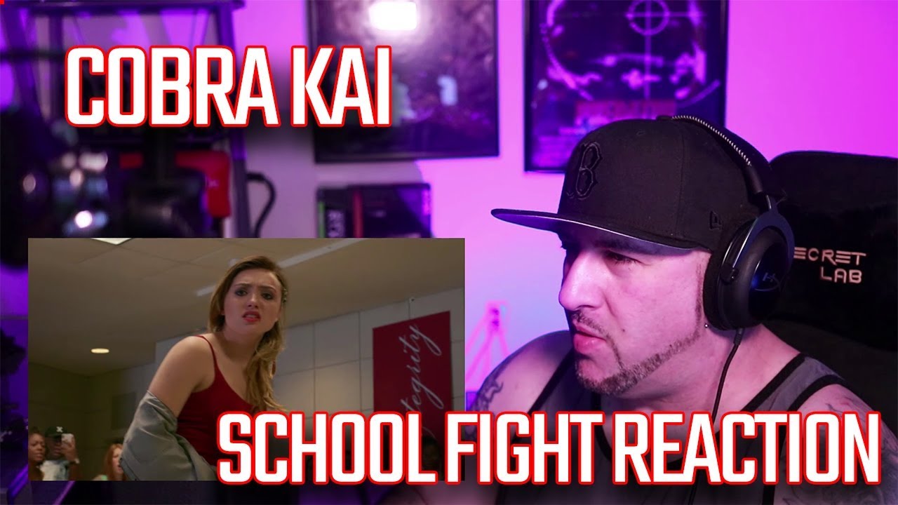 COBRA KAI - Season 2 School Fight [REACTION]