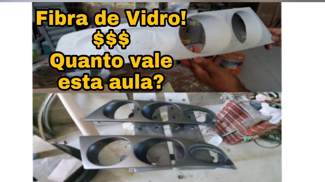 Fibra de Vidro, Aula completa -  Fabrique suas peças!