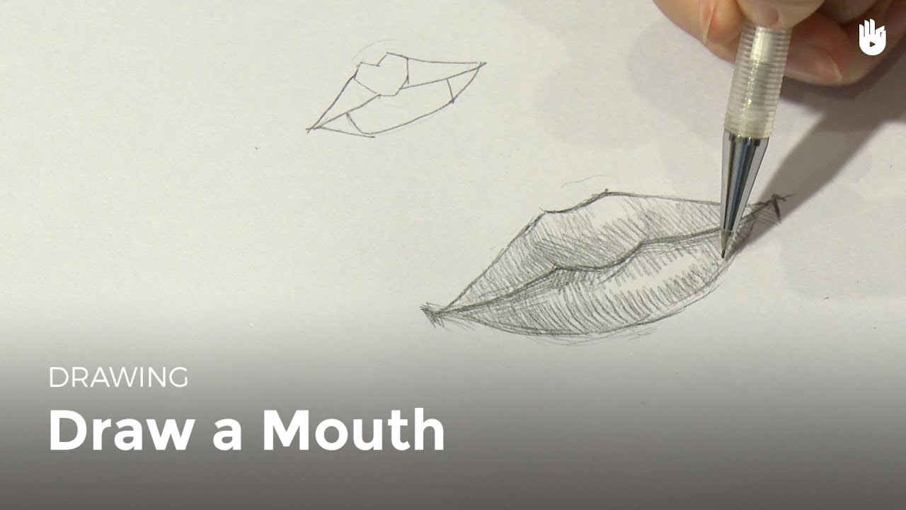 Learn to draw easily: Draw a mouth
