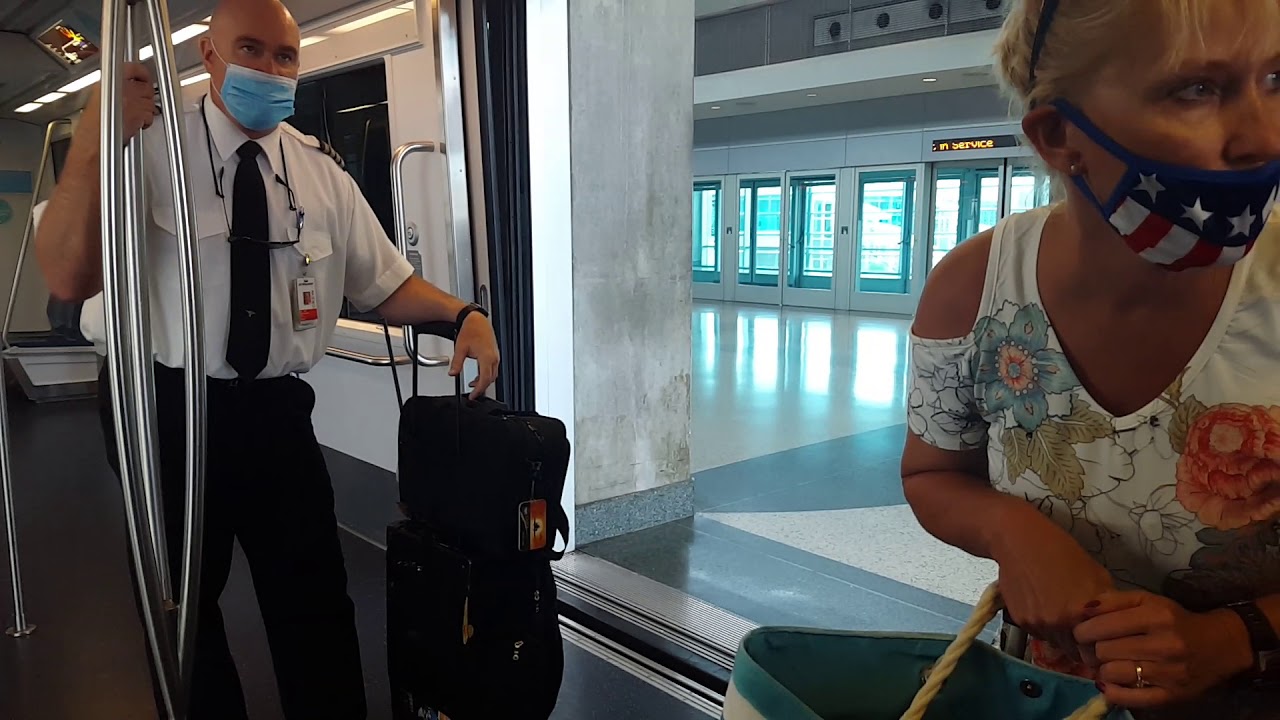 Miami Airport Train (MIA Mover MIC to Terminal)
