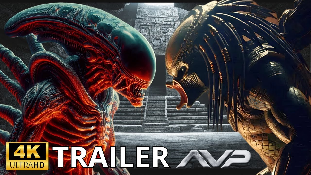 Alien vs Predator 3 - Teaser Trailer - Fully Generated by AI