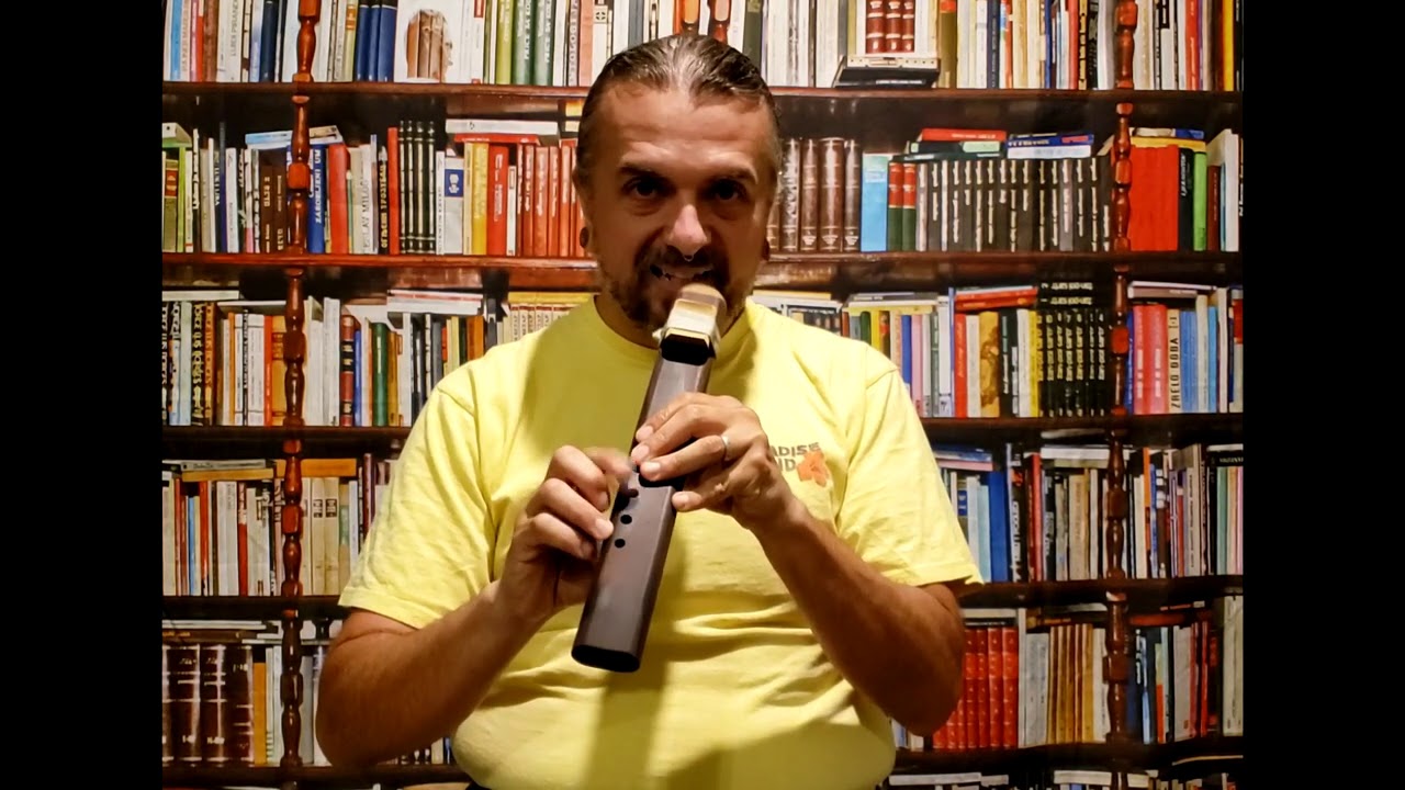 How to Play the Native American Drone Flute - Breathing Techniques