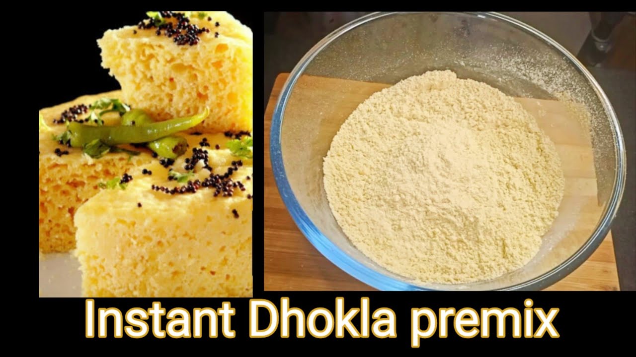 Dhokla premix Recipe | instant dhokla premix recipe | How to make Dhokhla premix at Home