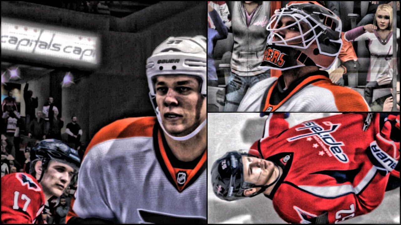 NHL 14 Online Gameplay - FaceCam AiiRxJONES vs Nemesis QJB - Rumbling on the Ice
