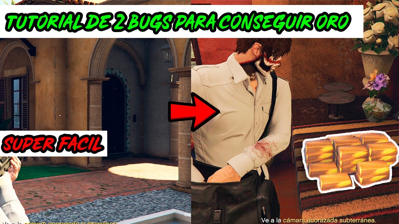 NUEVO TUTORIAL PARA LOS 2 BUGS DE ORO EN CAYO PERICO [ FUNCIONANDO] SUPER FACIL GTA 5 ONLINE