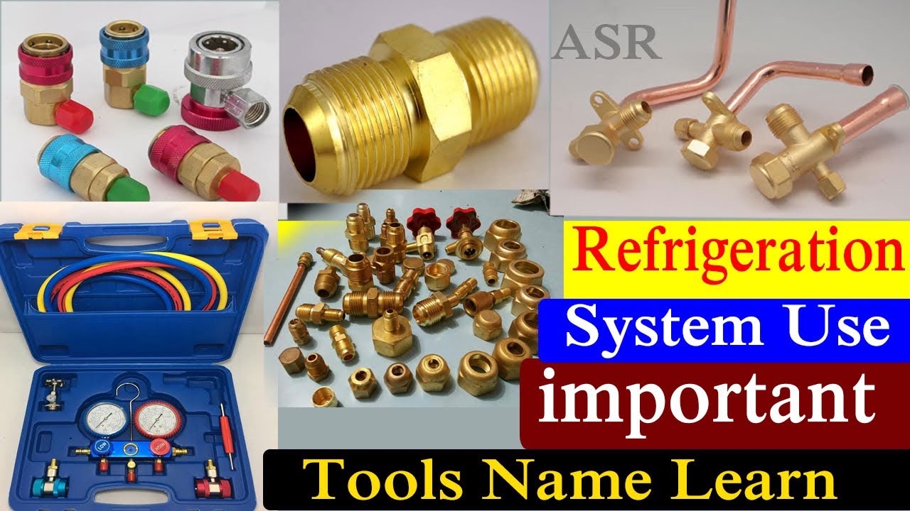 AC tools name with pictures AC Repair time use important tools how many type learn this video Part 1