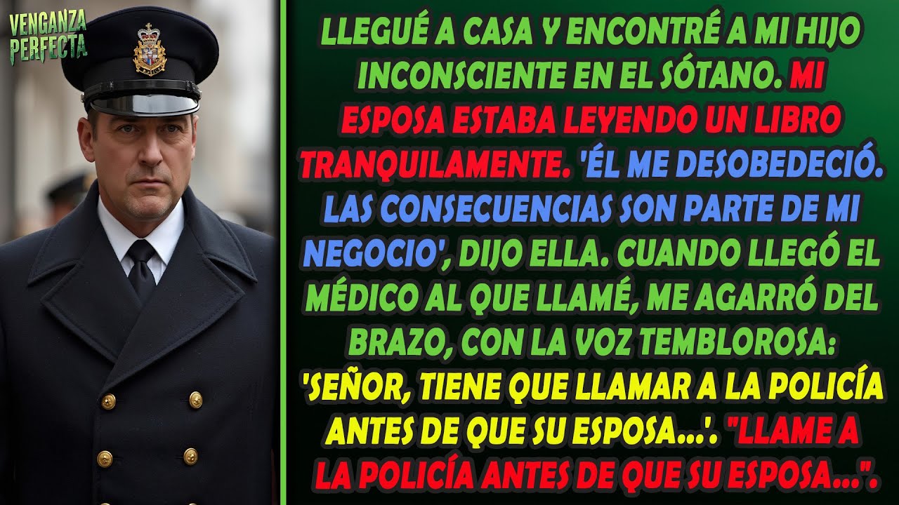 El médico me miró fijamente a los ojos y dijo: 'Llama a la policía. Ya'. Entonces supe la razón ...