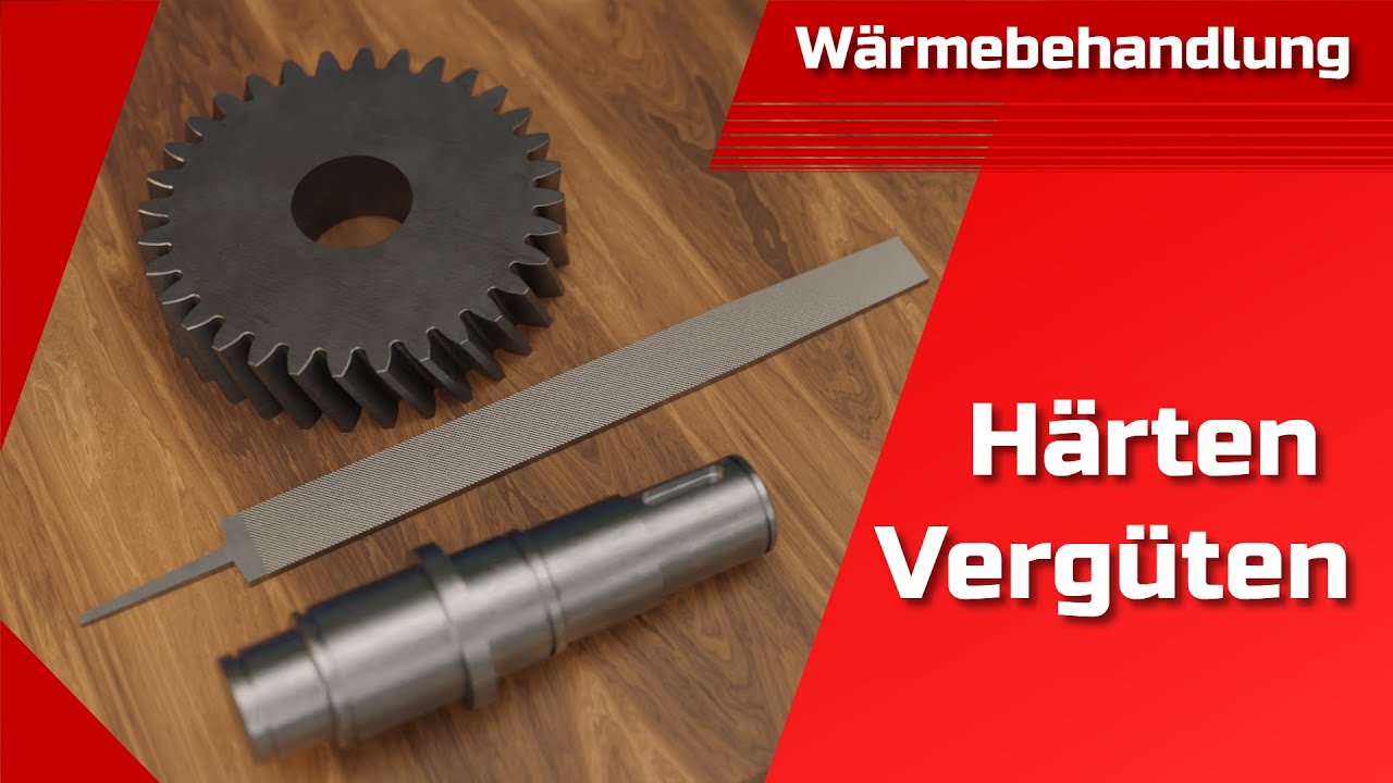 Härten und Vergüten von Stahl | Wärmebehandlung | Austenitisieren | Abschrecken | Anlassen