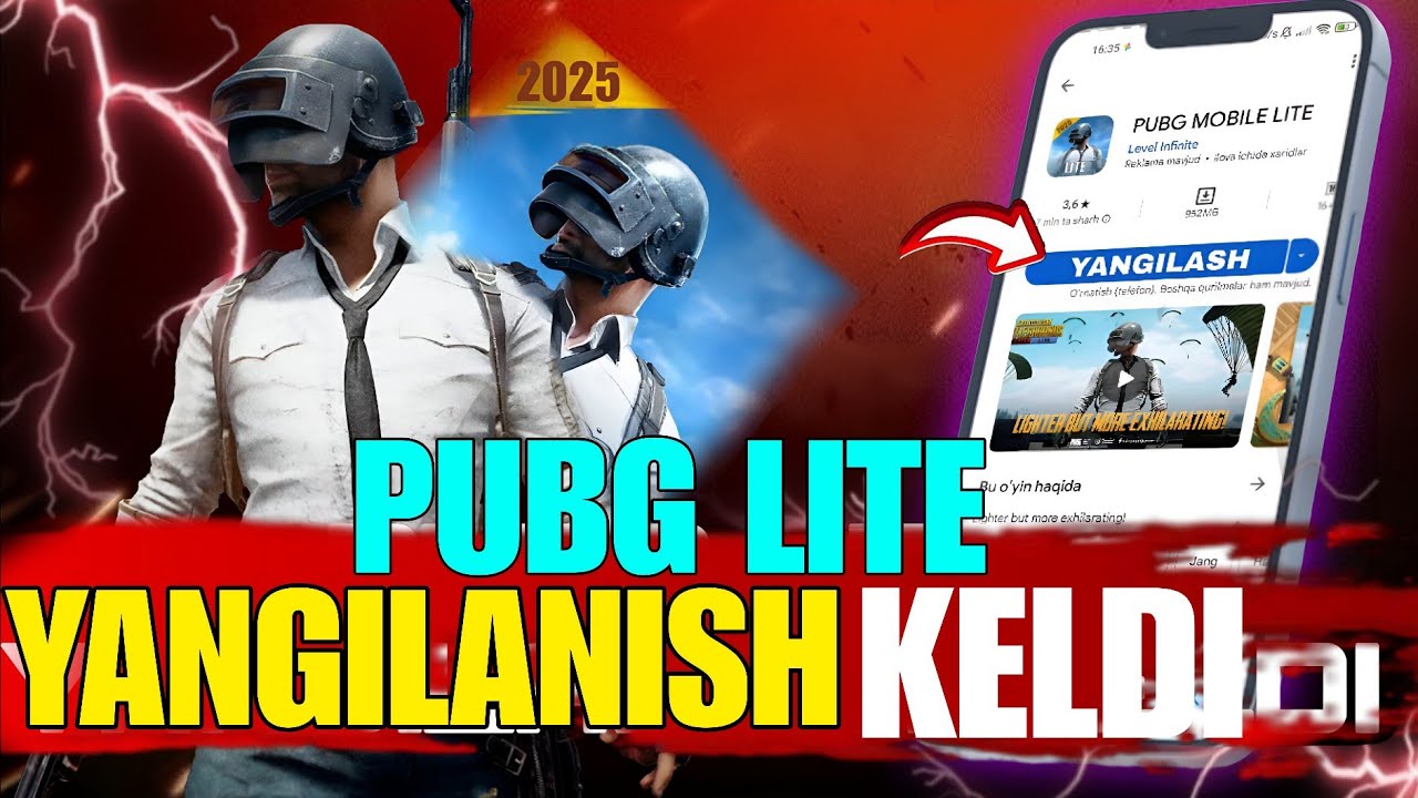Pubg mobile LITE ga 0.28 Version keldi || pubg lite yangilanish || uzoq kutilgan payt