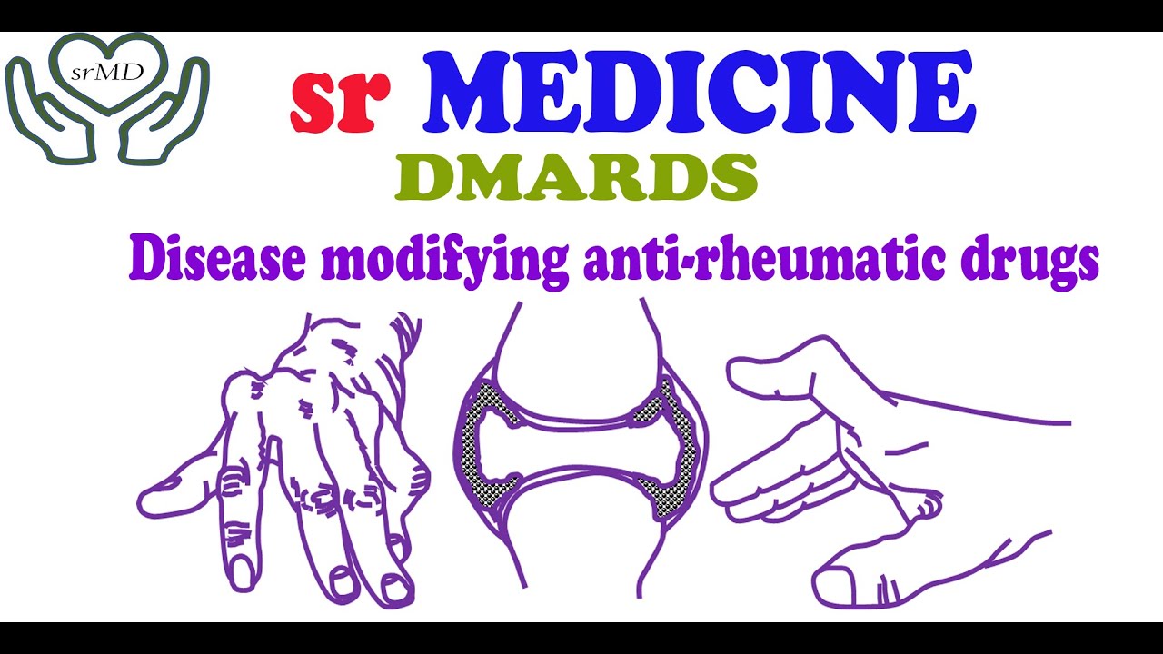 DMARDS: Disease modifying antirheumatic drugs, Classification, mode of action and side effects.