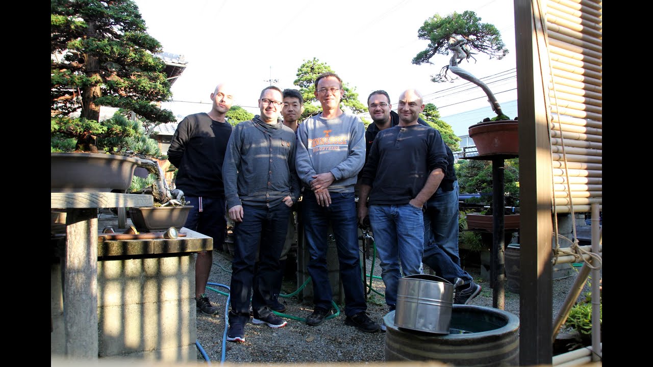 fujikawa koukaen - visit during bonsai food & friends