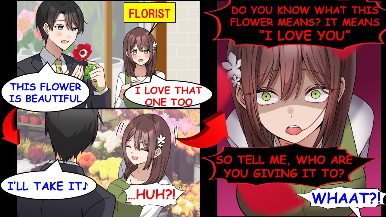[Manga Dub] When I Bought A Flower As A Gift For A Coworker, The Florist Lost It Out Of Jealousy