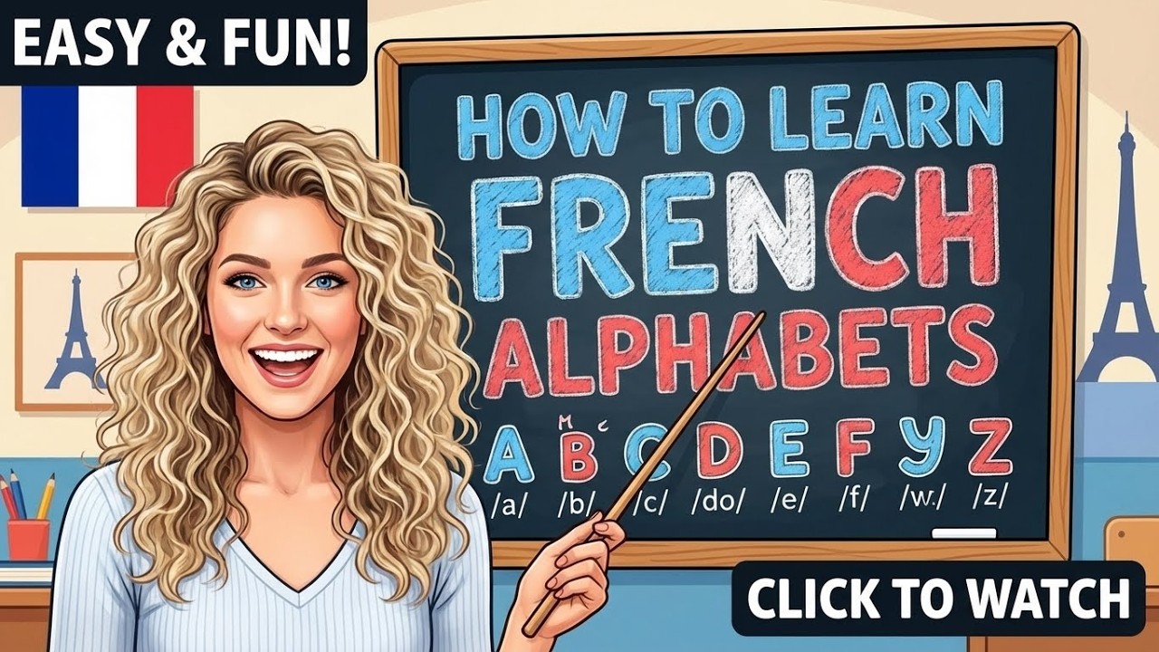 Master the Alphabet & Accents Learn French For Beginners A1 Lesson 3