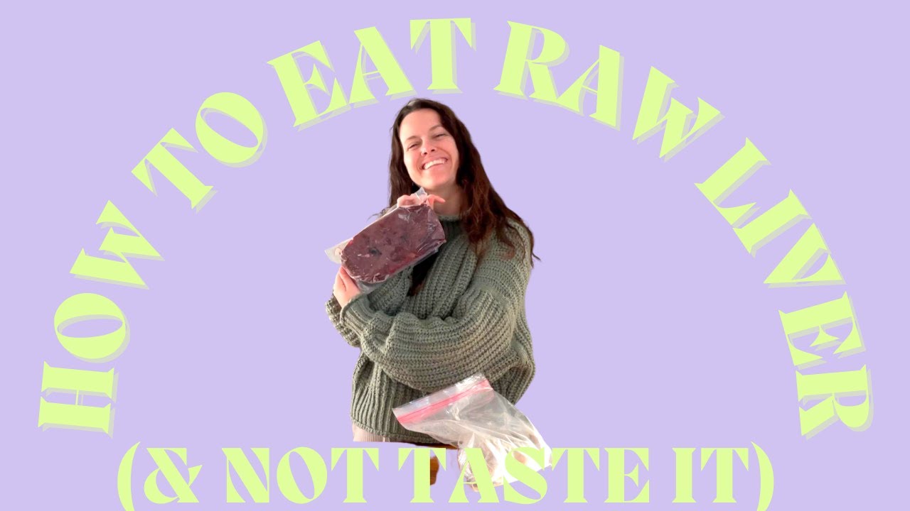 How I Eat Raw Liver Without Tasting It (The Easiest Way) | Heather Meade // Healthy Heath