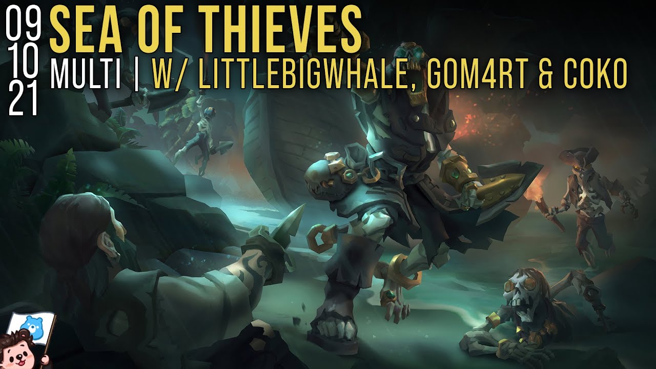 Pinde VOD ♦ Sea of Thieves w/ Coko, Littlebigwhale & Gom4rt ♦ 09/10/21