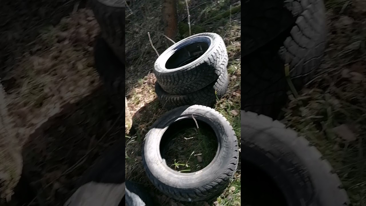 Пирс  из покрышек бесплатно