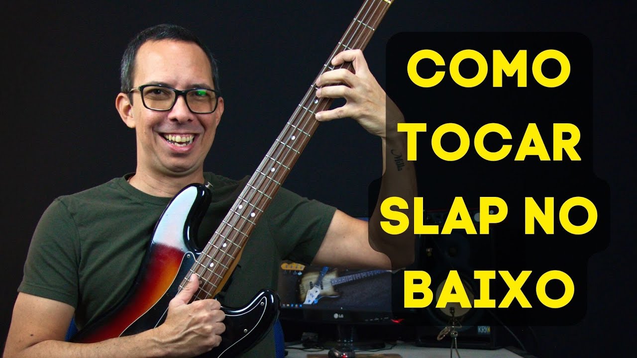 Como tocar slap no baixo - iniciante