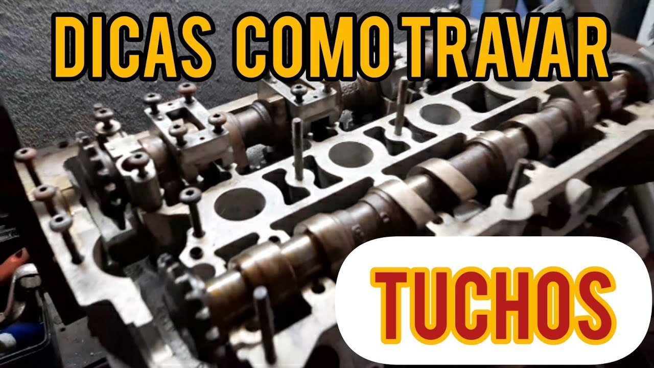 COMO TRAVAR OS TUCHOS HIDRÁULICOS PARA MECANICO