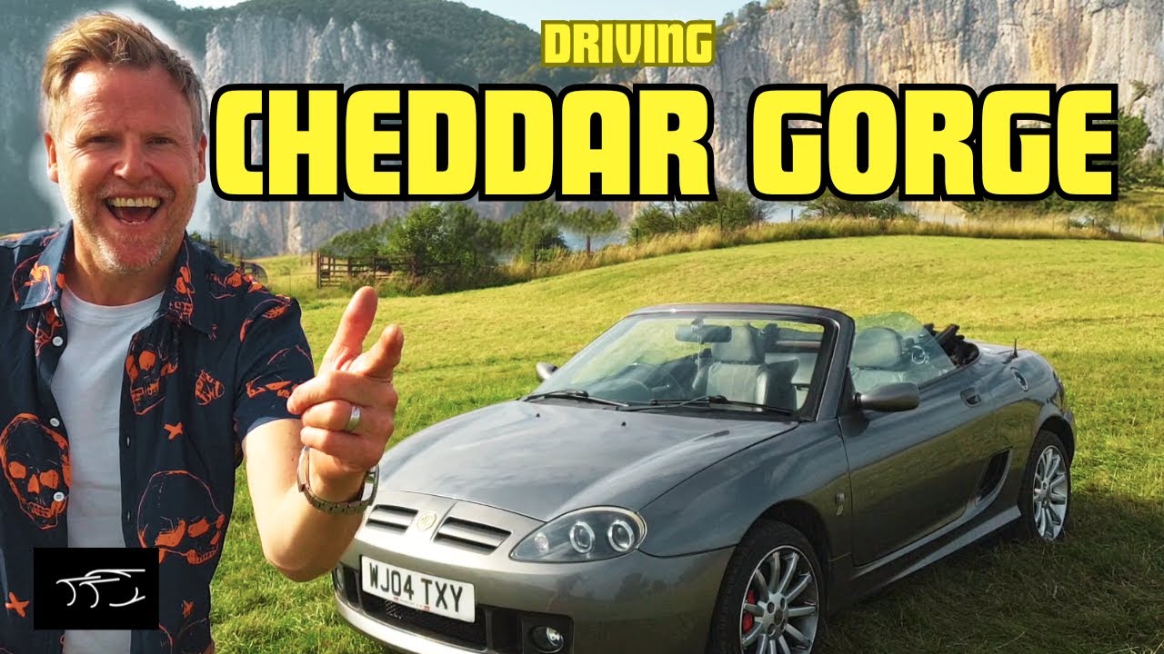 ROAD TRIP - Driving the TF on Cheddar Gorge's Cliff Road.    Plus EXHAUST RUN!!!!!