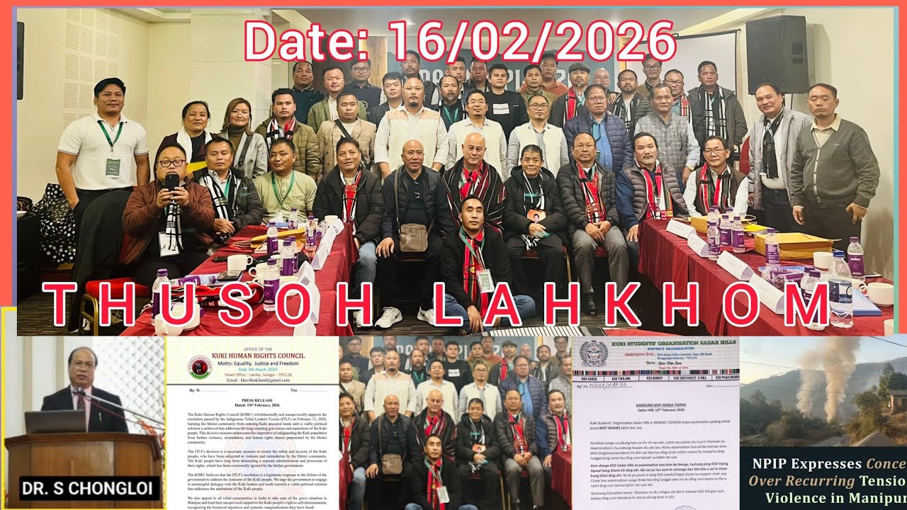 THUSOH LAHKHOM Date 16 February 2026