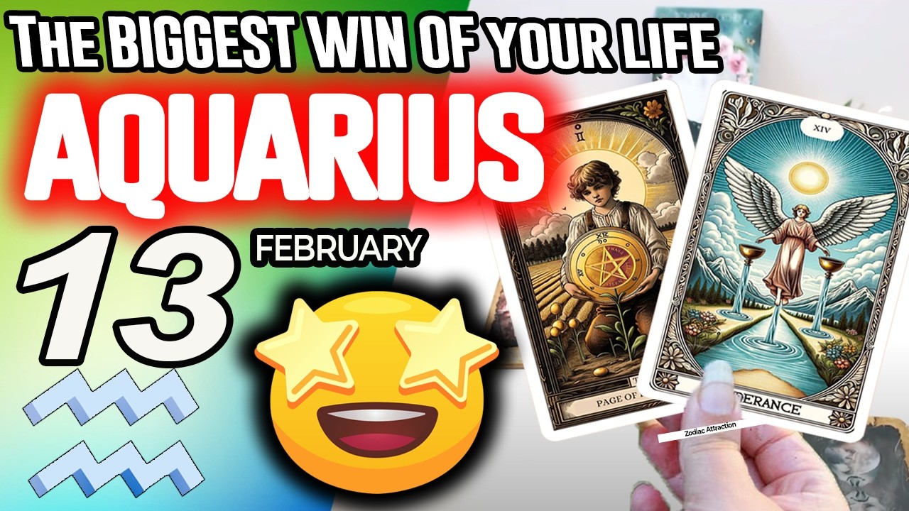 Aquarius ♒ It’s COMING❗🤩The BIGGEST WIN OF your life❗💸    horoscope for today FEBRUARY 13 2026 ♒