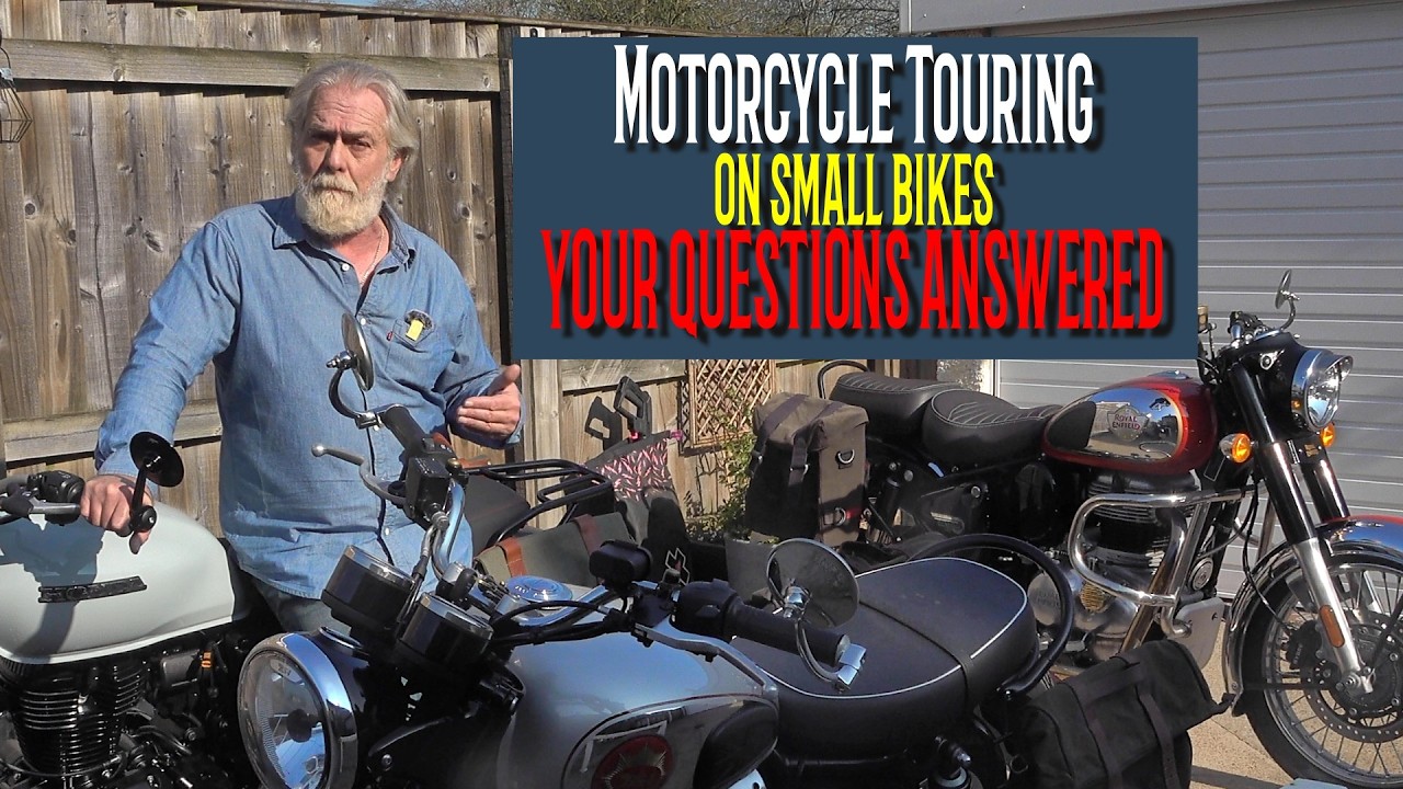🚨 YOU CANT TOUR LONG DISTANCES ON A 350 MOTORCYCLE! FACT OR FICTION? my reply to comments!