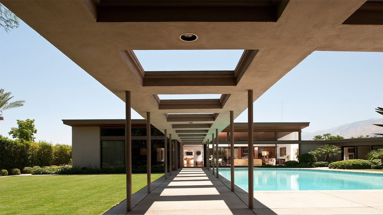 Frank Sinatra's House by E. Stuart Williams. A masterpiece in Palm Springs. Overview & walkthrough