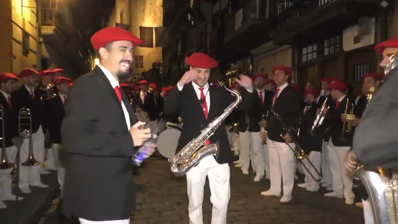 Alborada y Diana de la Banda y Diana de la Tamborrada I Alarde de Hondarribia 2024