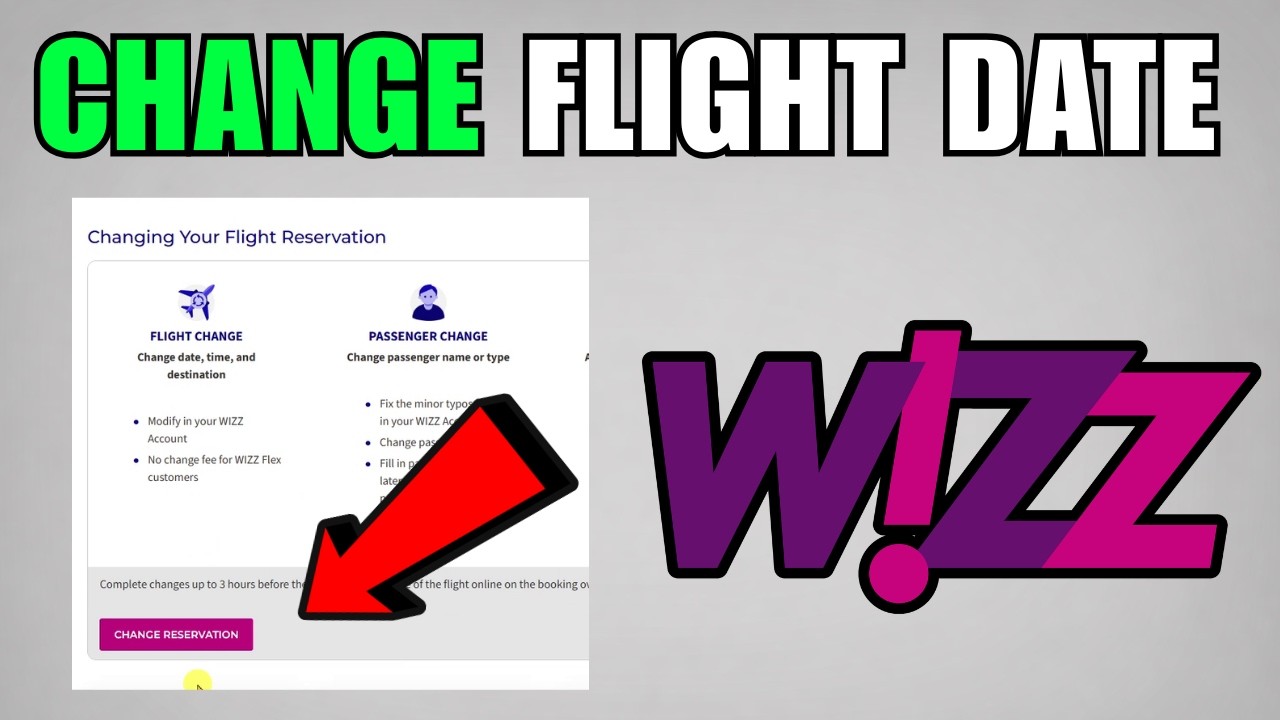 How To Change Wizz Air Flight Date (2026) (Quick And Easy Guide)