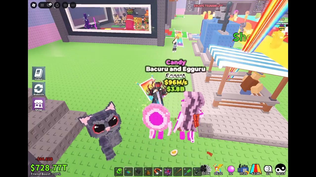 Lucky admin abuse