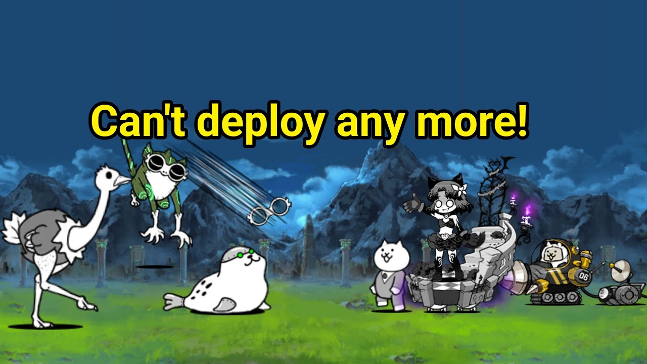 Uncanny legends, but with a deploy limit of 3 | Part 2 | The battle cats