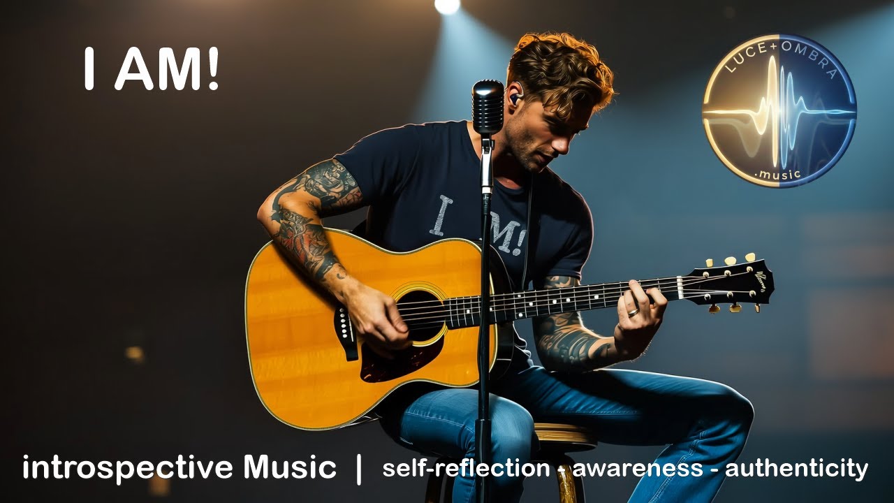 I AM!   |   LUCE + OMBRA music. - introspective - self-reflection - awareness - authenticity