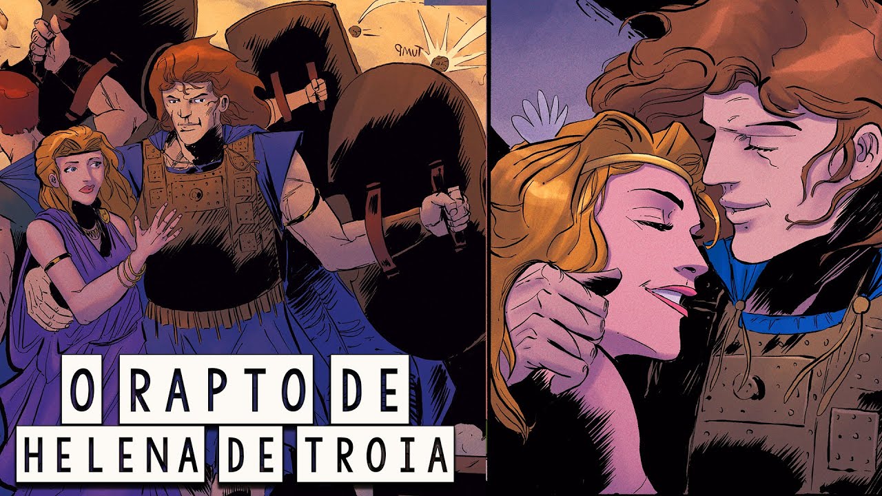 O Rapto de Helena de Tróia - A Saga da Guerra de Tróia Ep.05 - Mitologia Grega - Foca na História