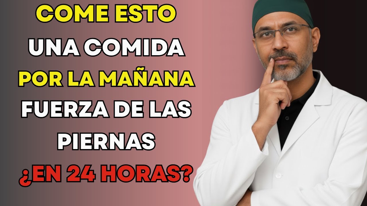 Seniors: come esto por la mañana para detener la pérdida muscular en las piernas.