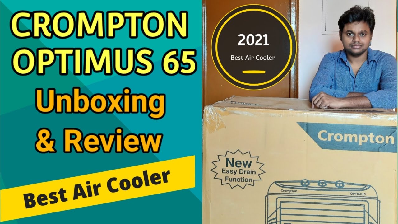 Crompton Optimus 65-litre desert cooler unboxing and review in Hindi