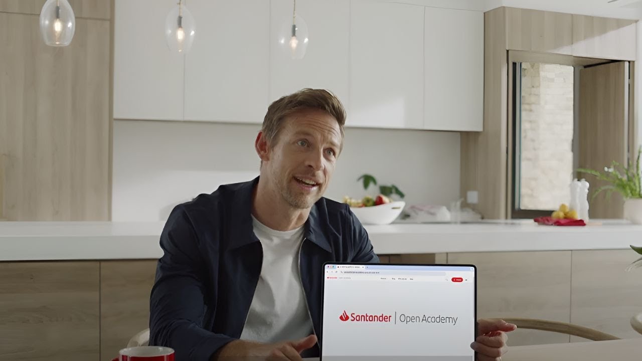 Life After F1: Jenson Button and Santander Open Academy Launch Free Global Education