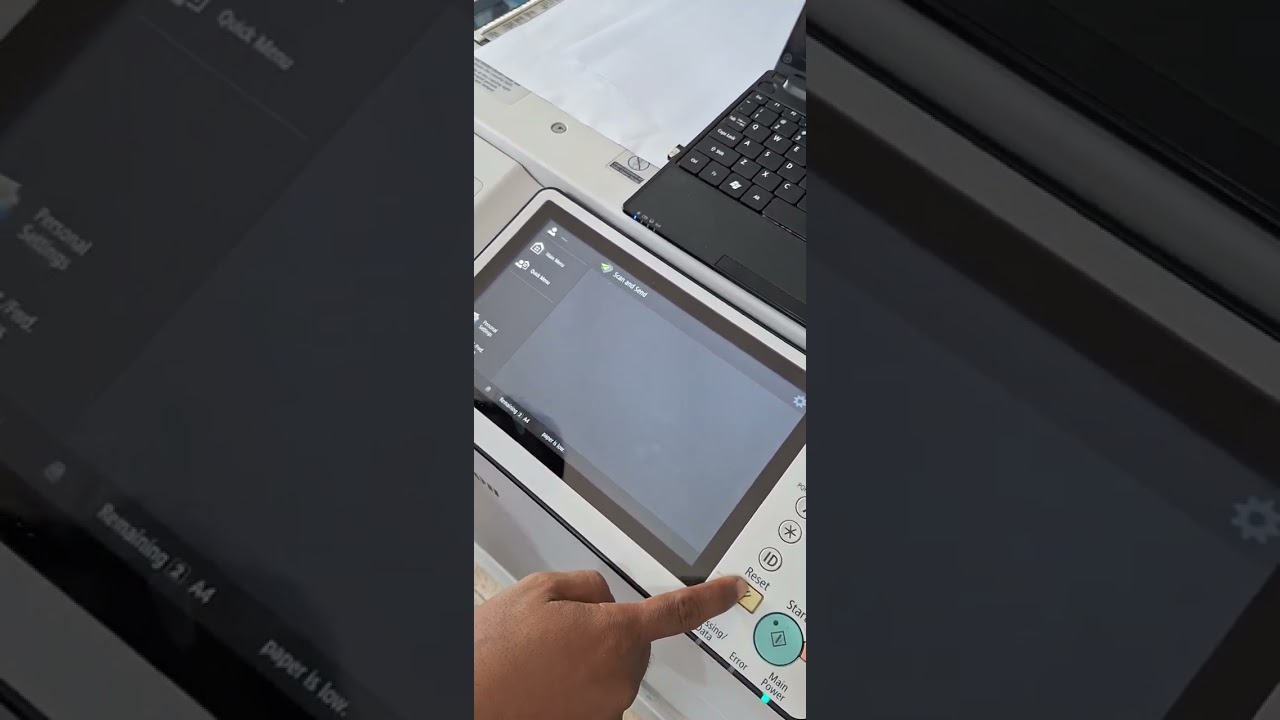 CARA MENGGUNAKAN FITUR SCAN AND SEN ADVANCE 6575I/SCAN TO PC