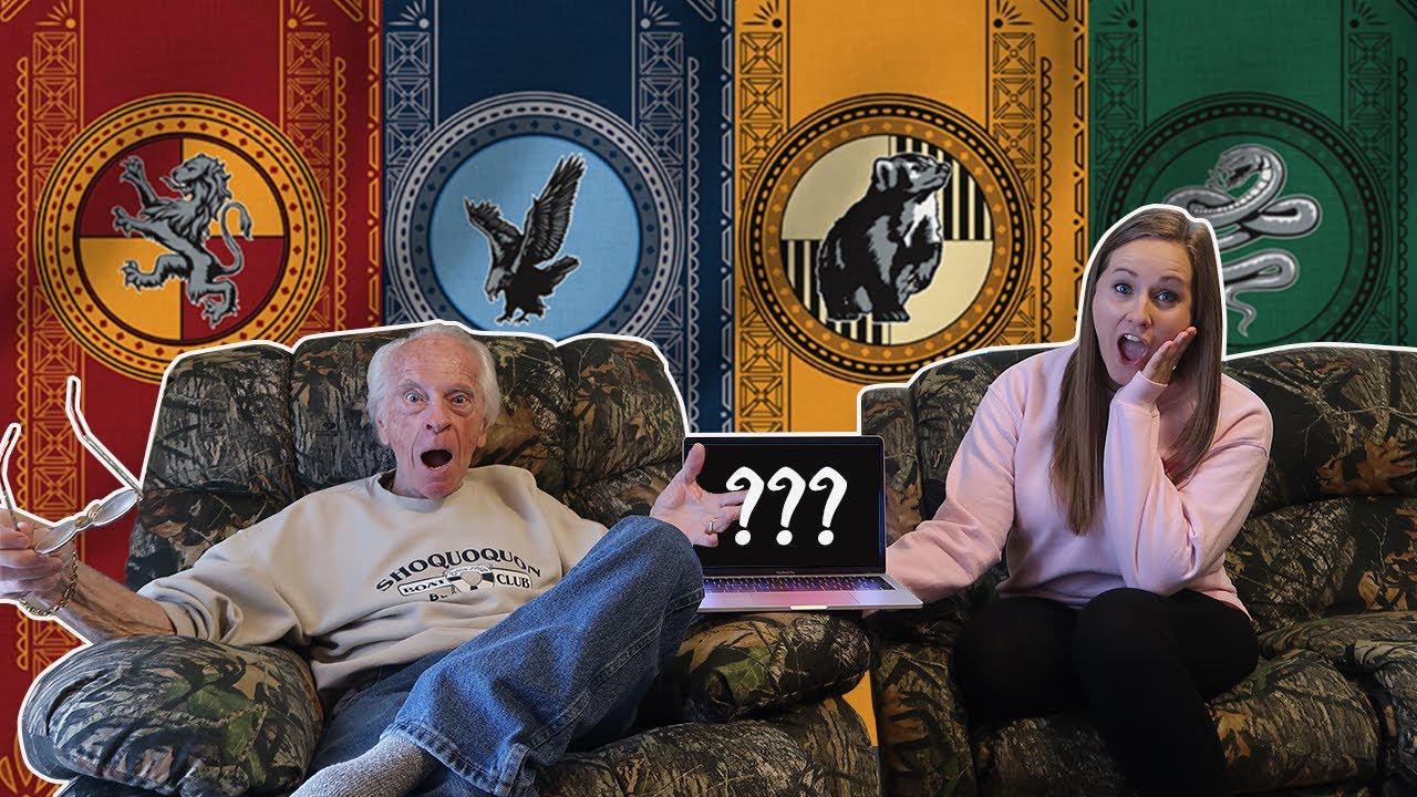 Grandpa Takes the Pottermore House Sorting Quiz!